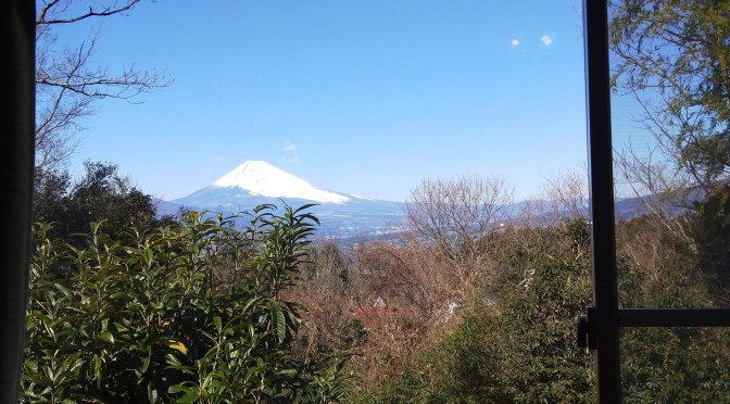 今朝の富士山は絶品！